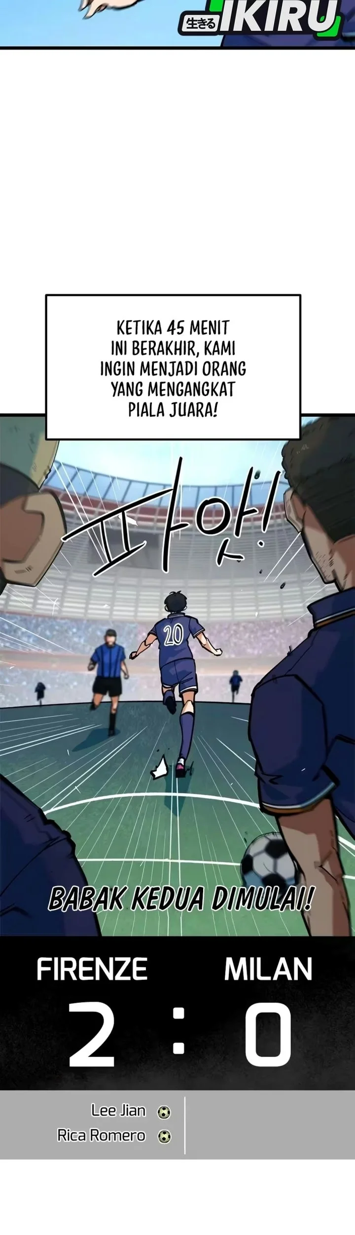 I’m Being Misunderstood as a Soccer Genius Chapter 95 Gambar 23
