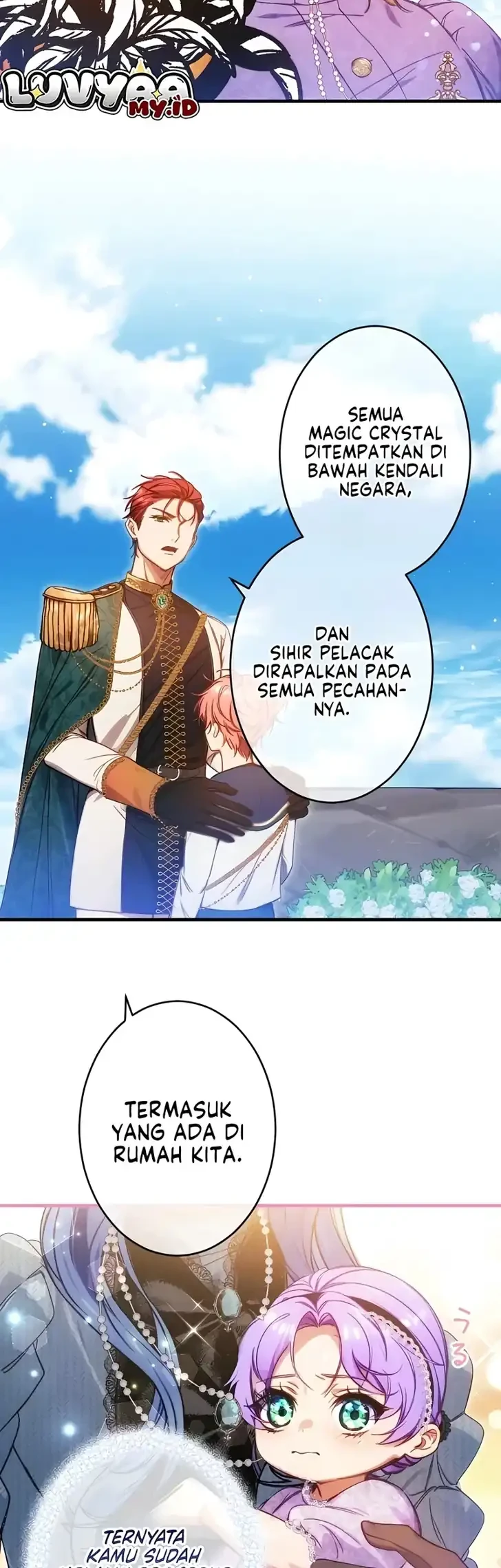 I’m the Tyrant’s Baby, But My Family Adores Me Chapter 50 Gambar 9