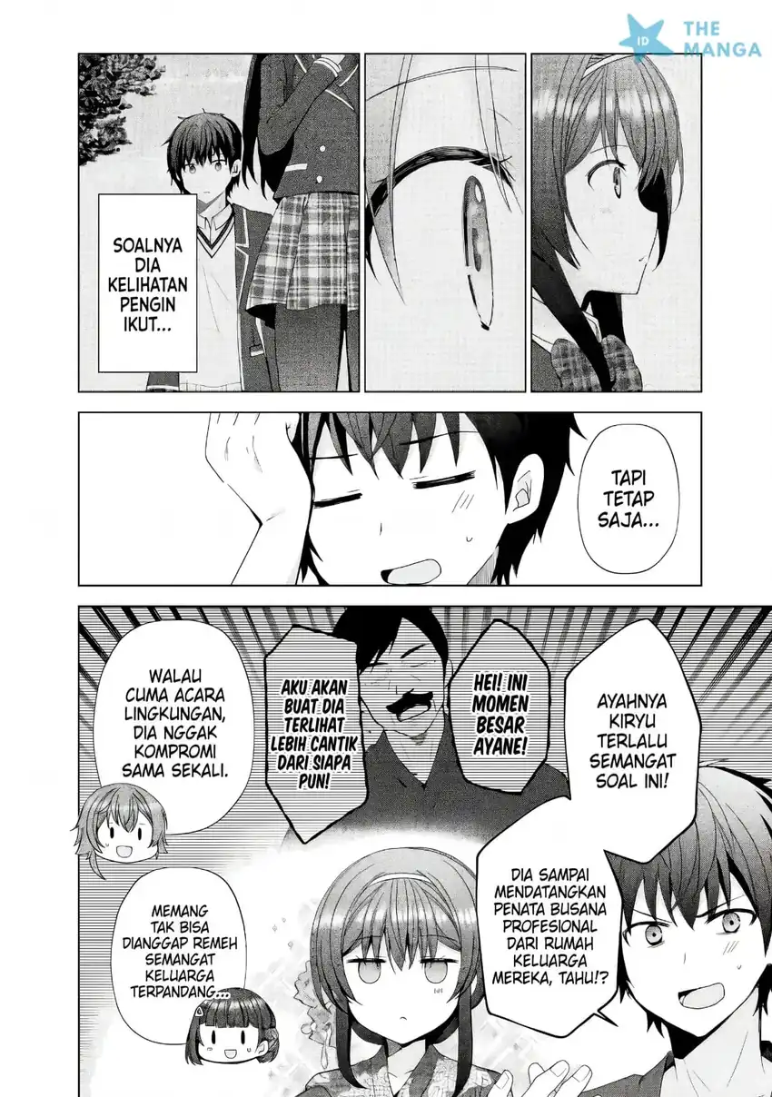 Iinazuke ga Dekita to Omottara, Sono Iinazuke ga Gakkou de Yuumei na “Akuyaku Reijou” Dattan dakedo, Dou Sureba Ii? Chapter 15 Gambar 7