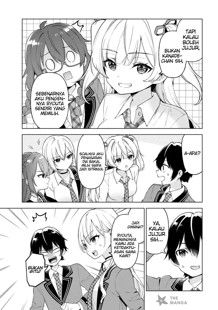 Inkyā no ore ga sekigae de S-kyū bishoujo ni kakomaretara himitsu no kankei ga hajimatta Chapter 11 Gambar 8