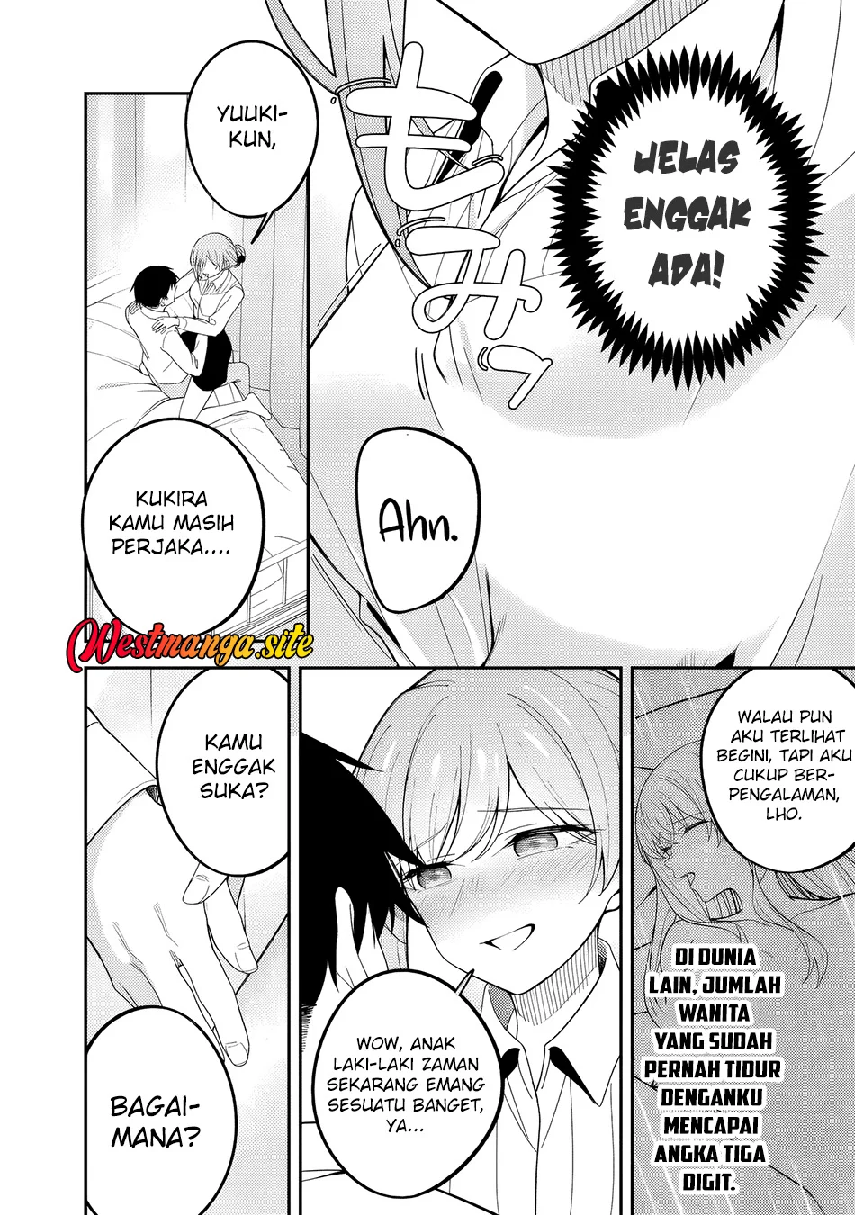 Isekai-gaeri no eiyuu wa seiteki miryoku mo tsuyosugiru node, hatsujou hiroin zen'in o yokubou no mama daite iku Chapter 2 Gambar 5