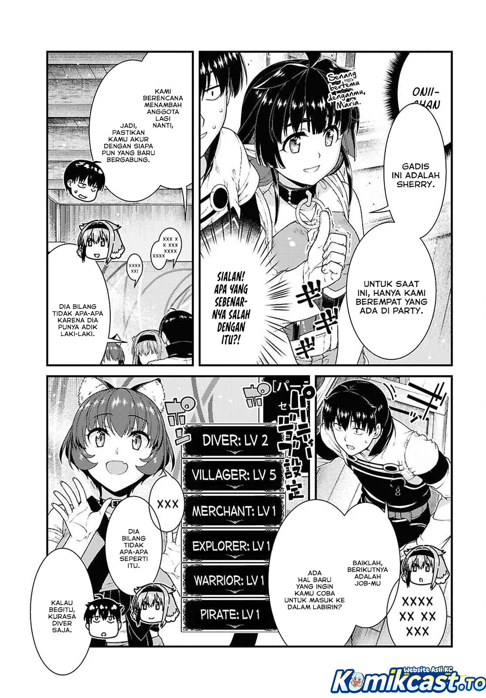Isekai Meikyuu de Harem wo Chapter 104 Gambar 5