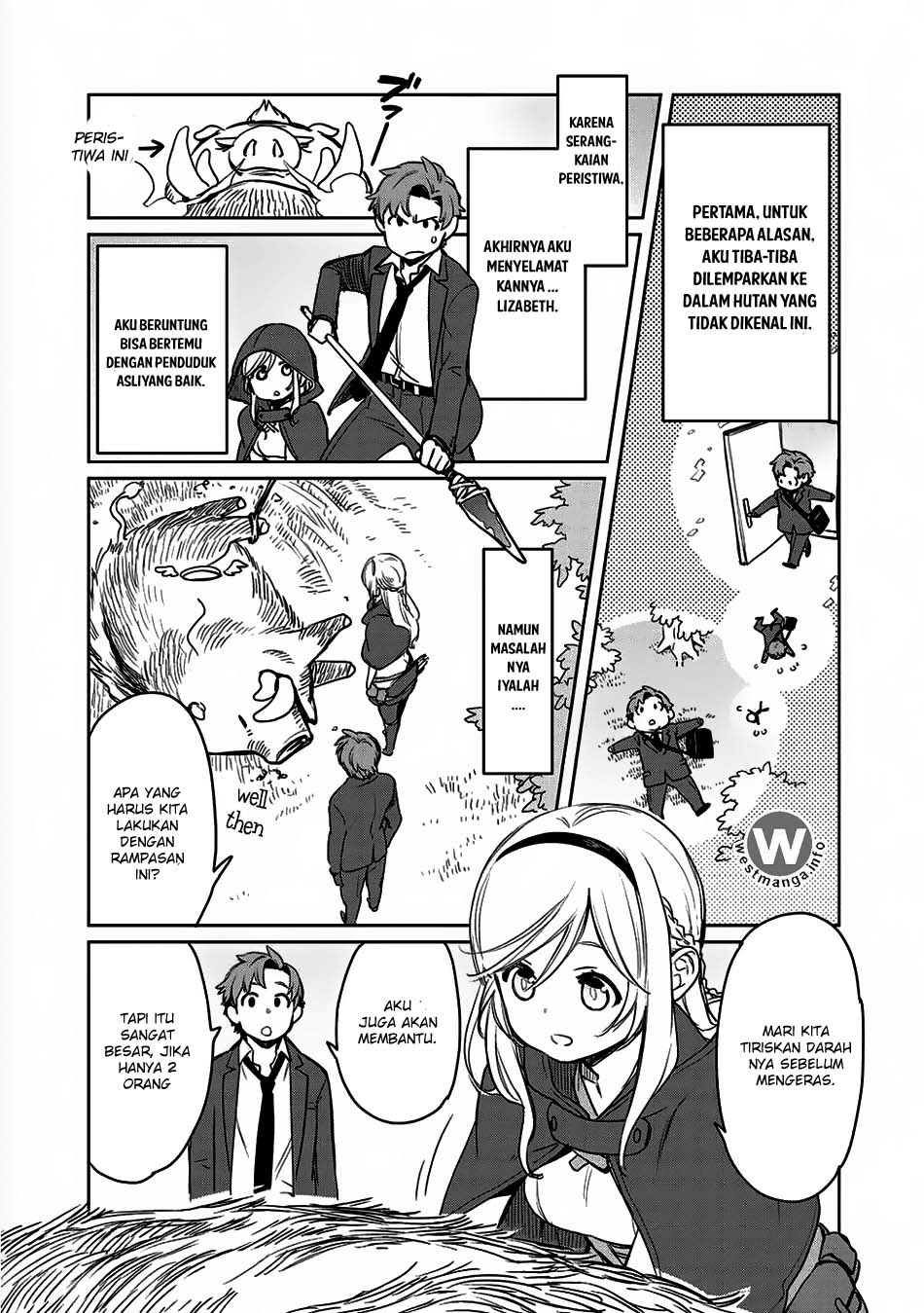 Isekai ni Kita Mitai dakedo Ikaga sureba Yoi no Darou Chapter 2 Gambar 6
