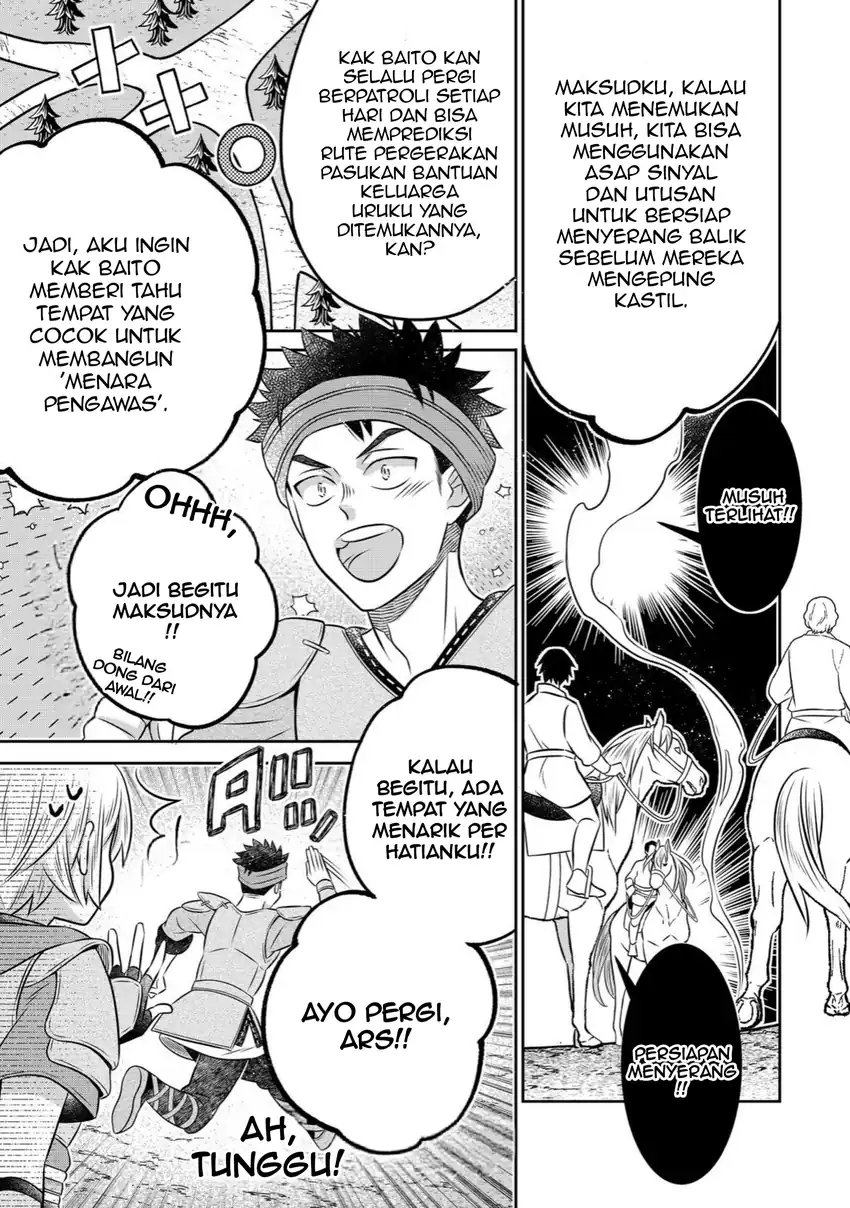 Isekai no Binbou Nouka ni Tensei Shitanode, Renga o Tsukutte Shiro o Tateru Koto ni Shimashita Chapter 27.1 Gambar 5