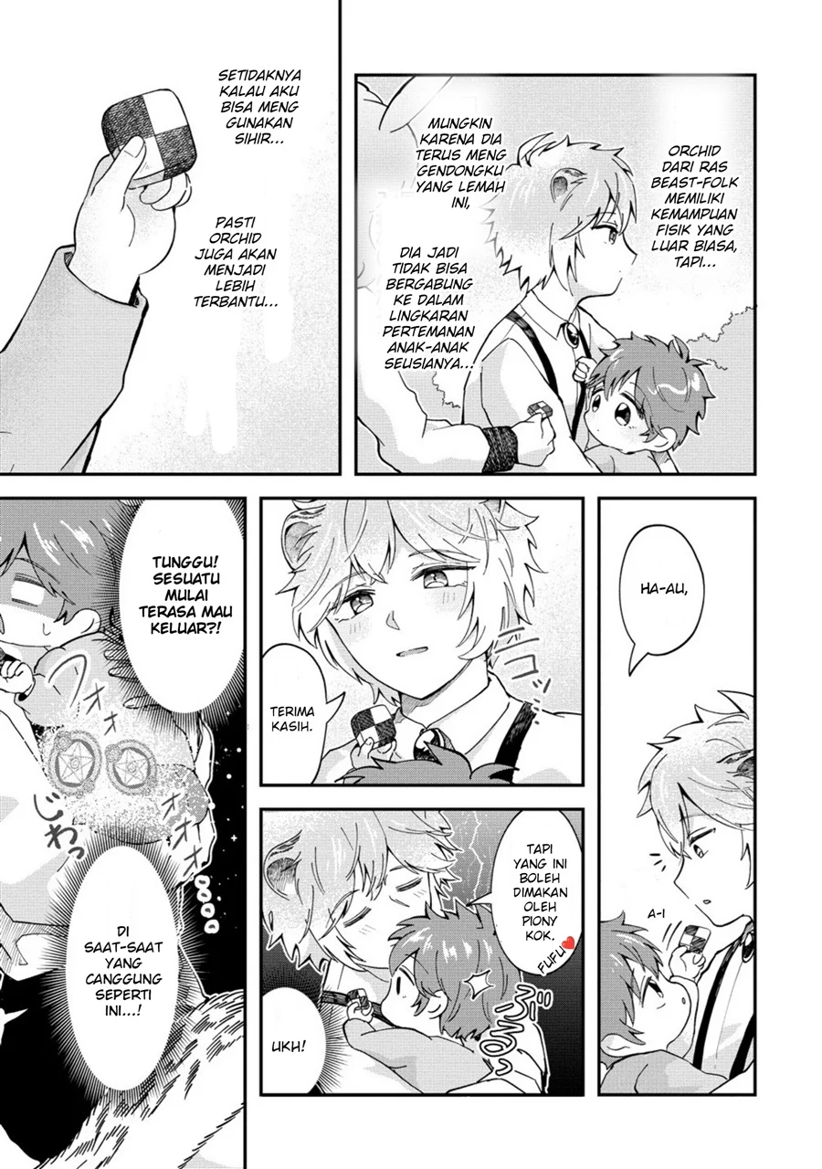 Isekai no Joushiki wa Muzukashii: Kishou de Saijaku na Hitozoku ni Tensei Shita Kedo Butsuri Igai de Saikyou ni Nari Sou Desu Chapter 3.2 Gambar 5