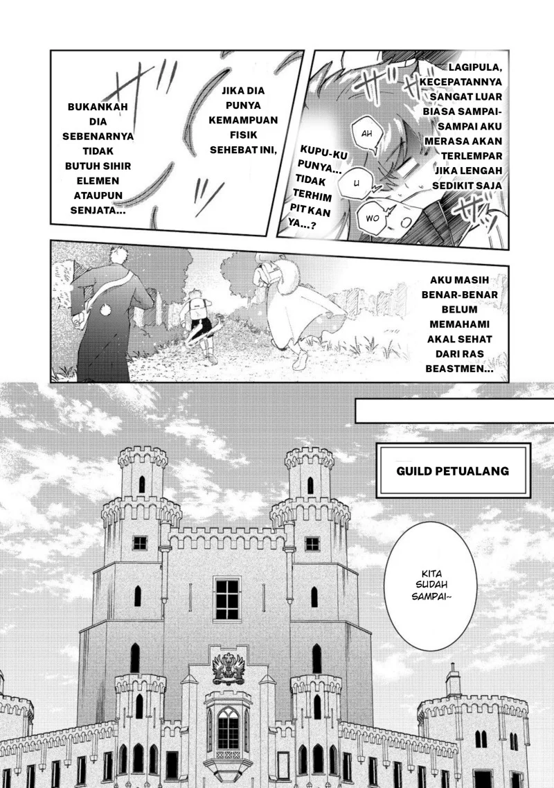 Isekai no Joushiki wa Muzukashii: Kishou de Saijaku na Hitozoku ni Tensei Shita Kedo Butsuri Igai de Saikyou ni Nari Sou Desu Chapter 5.1 Gambar 5