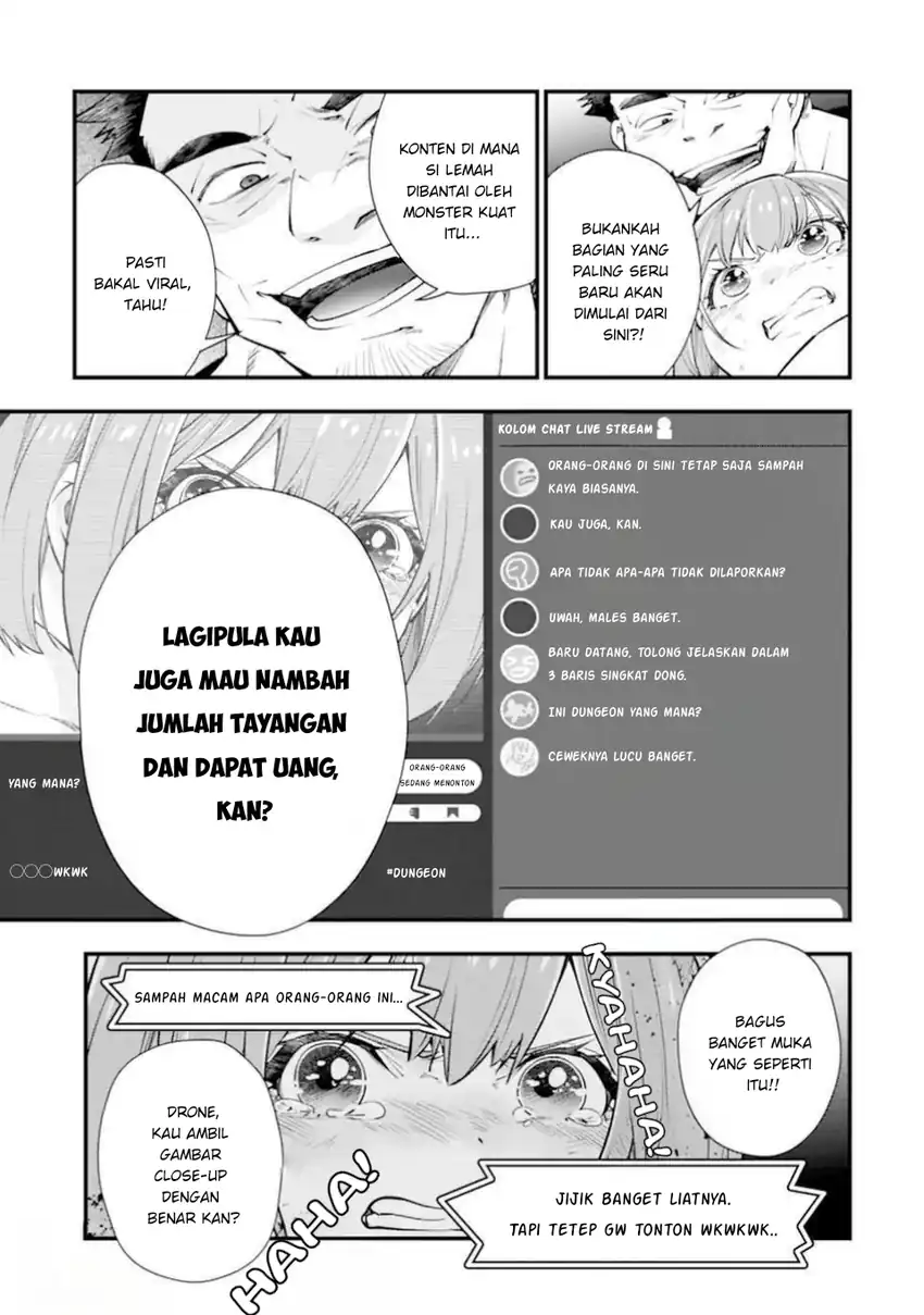 Isekai no Maou-sama, Dungeon Haishin Shoujo ni Tensei Suru ~Shijou Saikyou no Daimaou ni Yoru Juuryou Haishin no Kiroku~ Chapter 1 Gambar 11