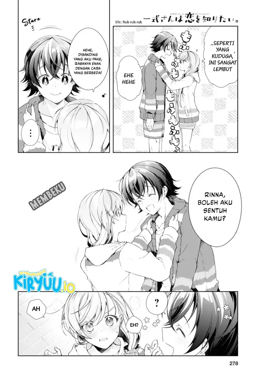 Isshiki-san wa Koi wo Shiritai Chapter 34.5 Gambar 5