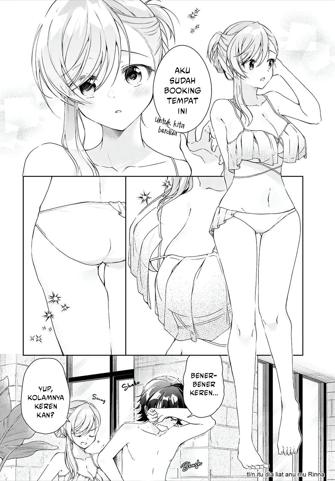Isshiki-san wa Koi wo Shiritai Chapter 46.1 Gambar 7