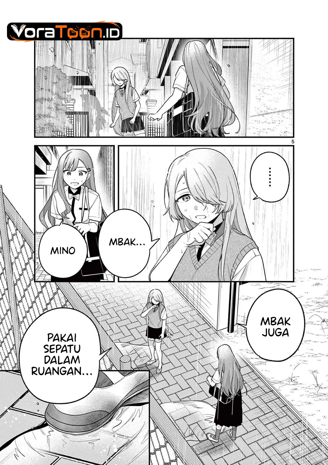 Janome-san wa Hohoemitai! Chapter 10 Gambar 6