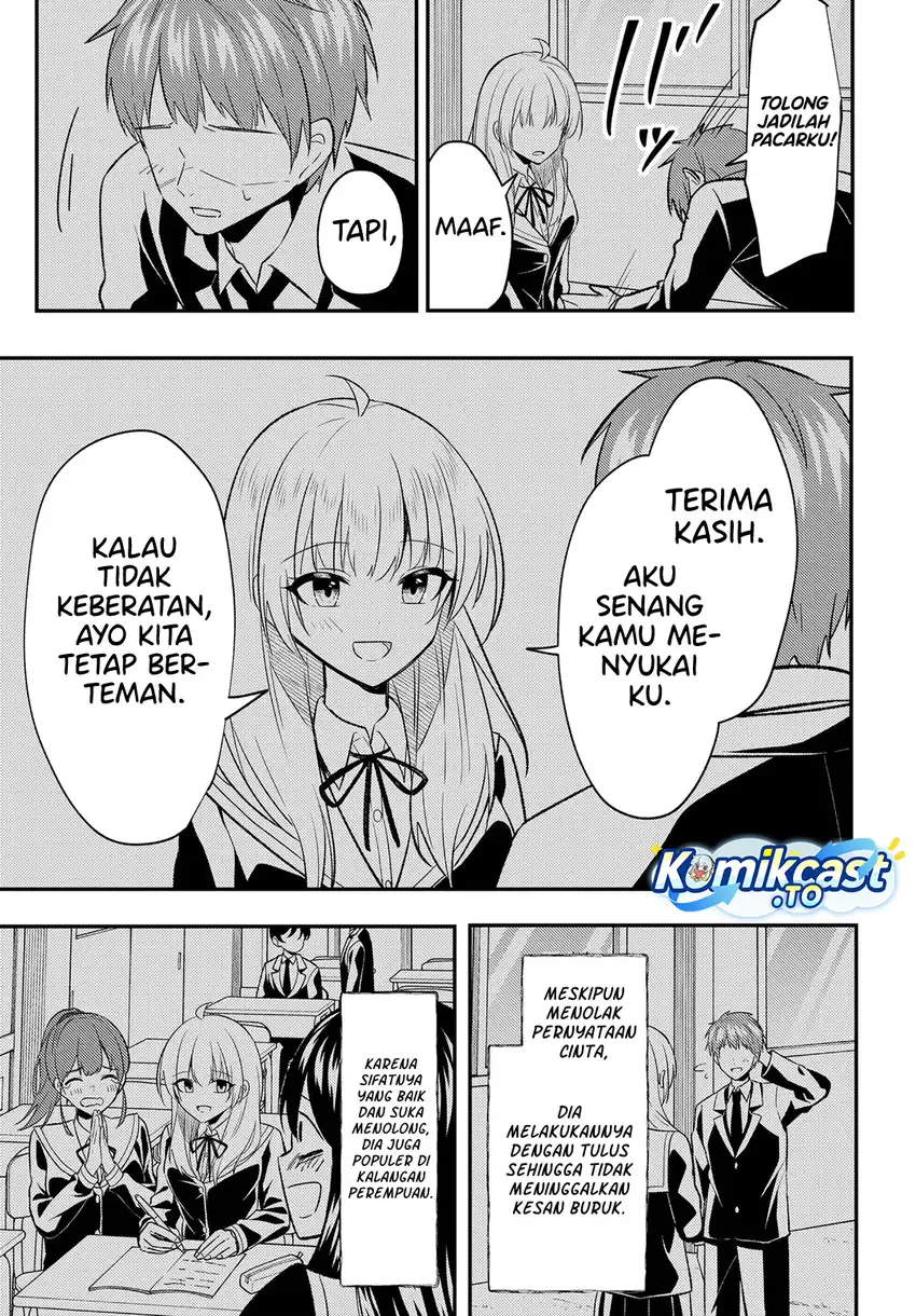 Jinsei Gyakuten Uwaki sare, Enzai wo Kiserareta Ore ga, Gakuen Ichi no Bishoujo ni Natsuka reru Chapter 7.1 Gambar 6