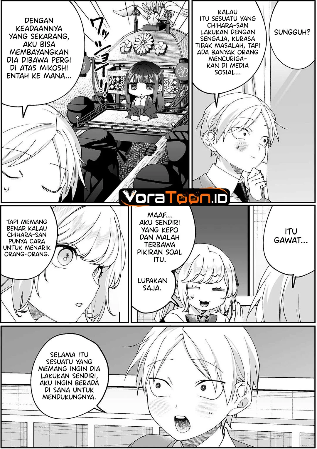 Jirai nandesu ka? Chihara-san (That Girl Is Cute… But Dangerous?) Chapter 105 Gambar 5