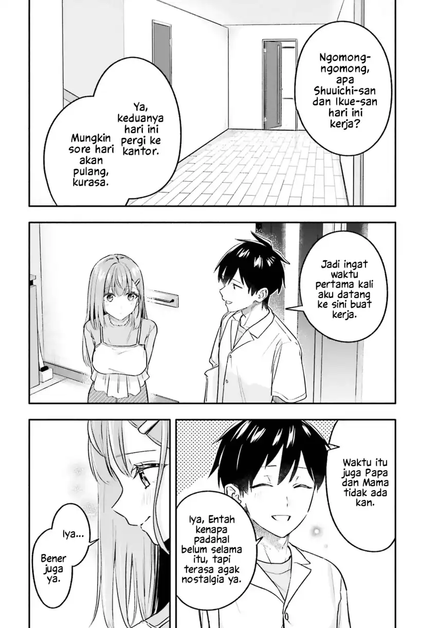 Kajidaikou no Arbeit wo Hajimetara Gakuen Ichi no Bishoujo no Kazoku ni Kiniirarechaimashita Chapter 16 Gambar 7