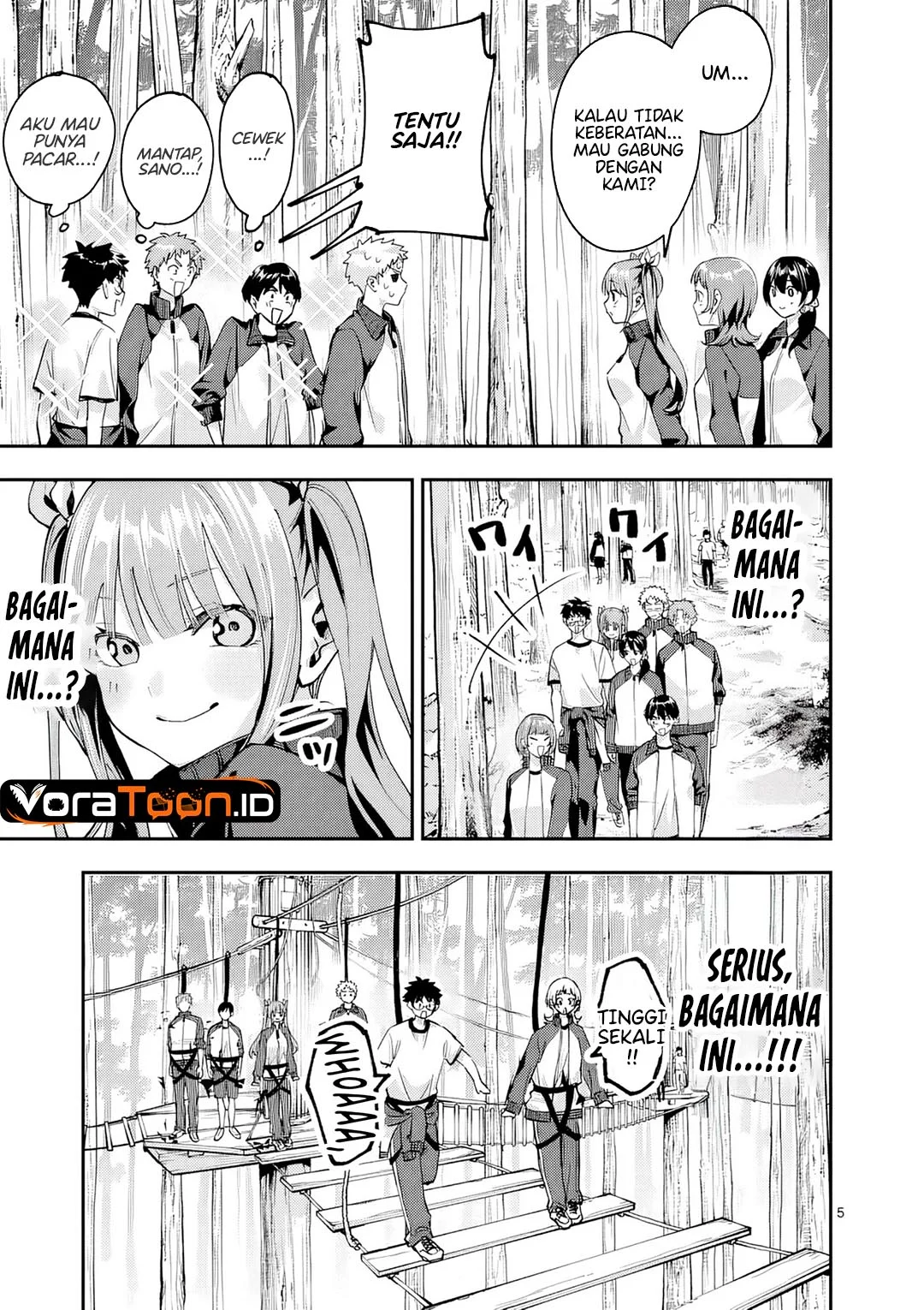 Kakushite Kisetsu wa Ao wo Shiru Chapter 5 Gambar 6