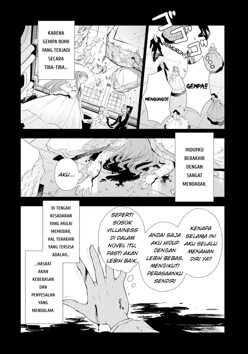Kareinaru Akujo ni Naritai wa!: Aisare Tensei Shoujo wa, Tanoshii Nidome no Jinsei o Okurimasu Chapter 1 Gambar 17