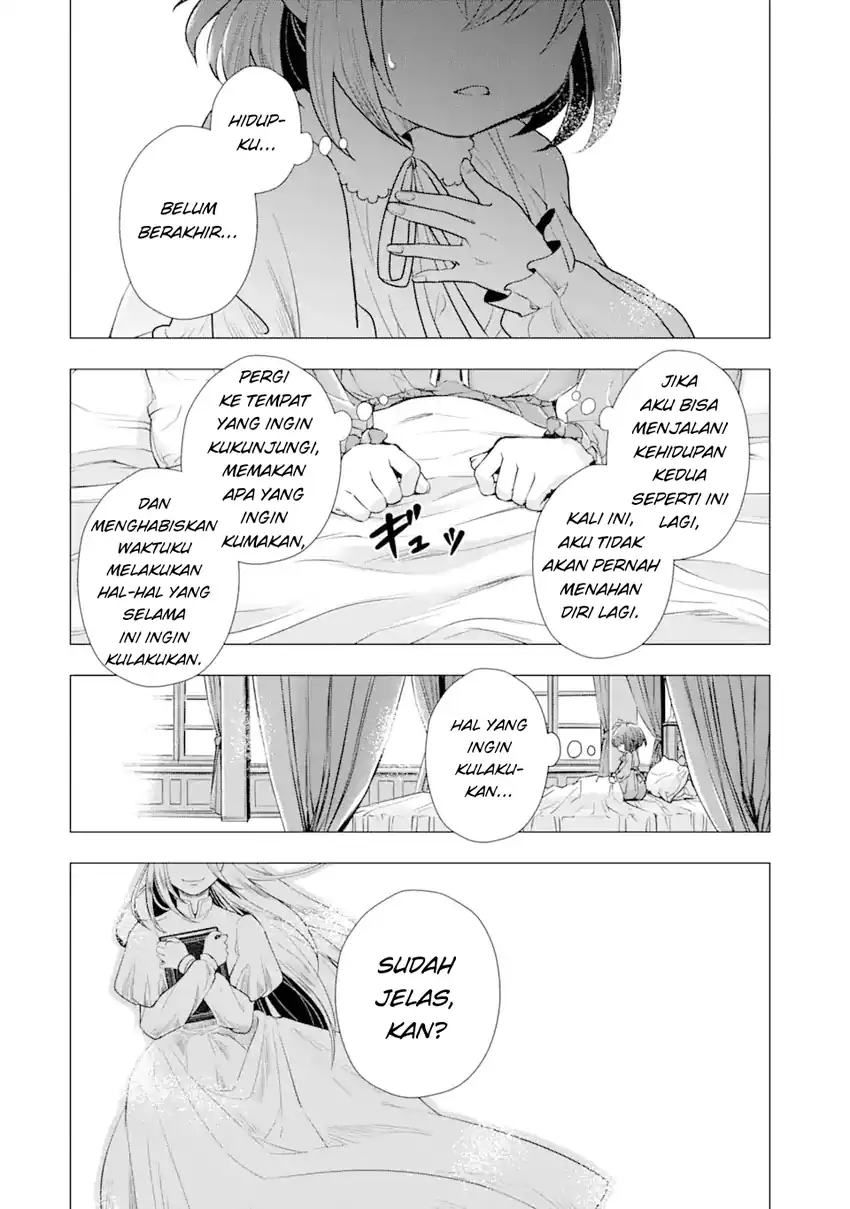 Kareinaru Akujo ni Naritai wa!: Aisare Tensei Shoujo wa, Tanoshii Nidome no Jinsei o Okurimasu Chapter 1 Gambar 19