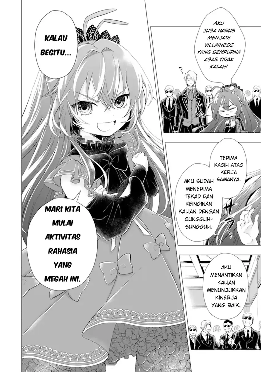 Kareinaru Akujo ni Naritai wa!: Aisare Tensei Shoujo wa, Tanoshii Nidome no Jinsei o Okurimasu Chapter 5 Gambar 14