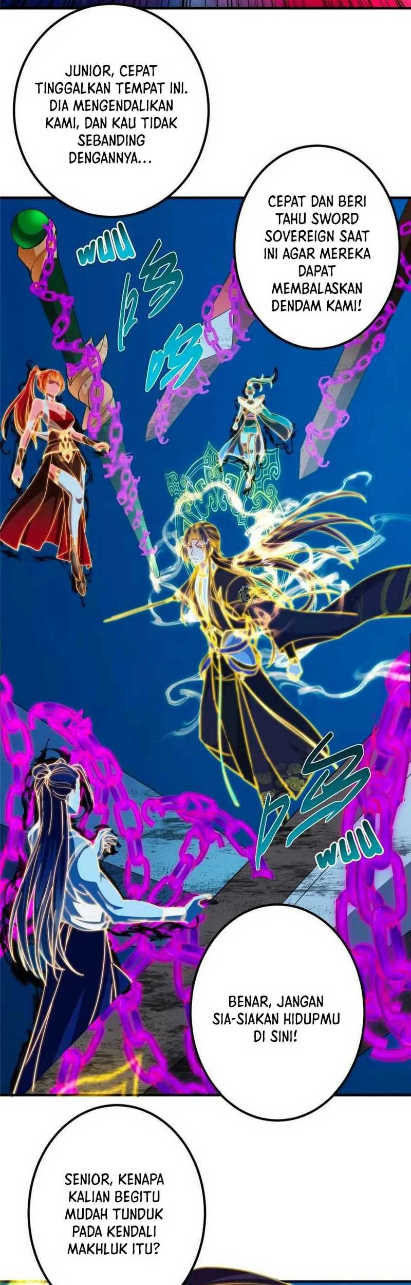 Keep A Low Profile, Sect Leader Chapter 448 Gambar 16