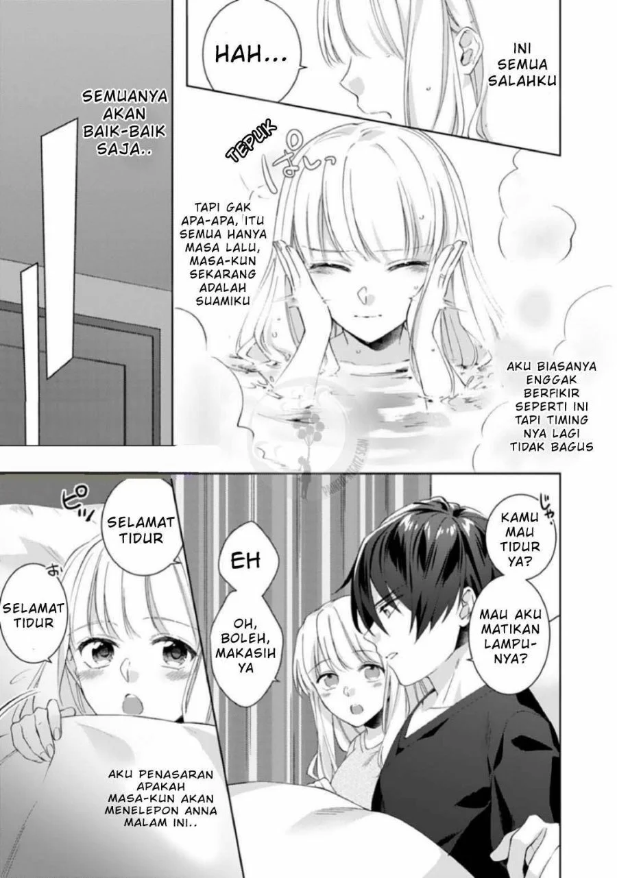 Kekkon made Ecchi wa Kinshi!?: Nengan no Shoya o Mukaeta Futari no Ohanashi. Chapter 5 Gambar 6
