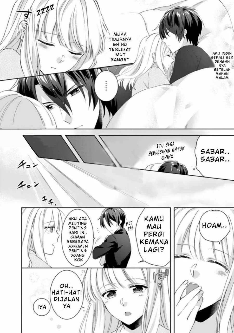 Kekkon made Ecchi wa Kinshi!?: Nengan no Shoya o Mukaeta Futari no Ohanashi. Chapter 5 Gambar 7