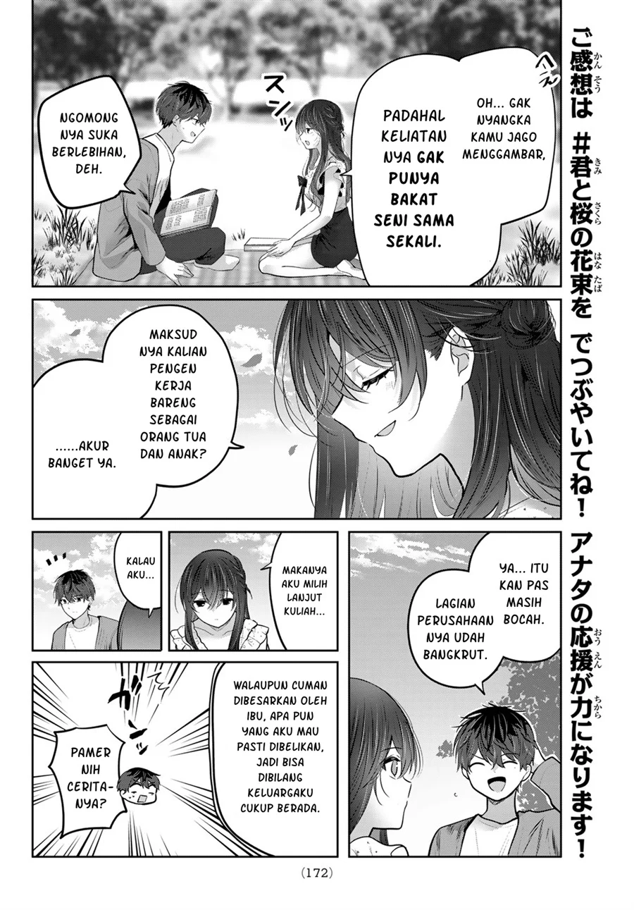 Kimi to Sakura no Hanataba wo - Denshi Gentei Egaki Oroshi Tokuten-tsuki Chapter 7 Gambar 9