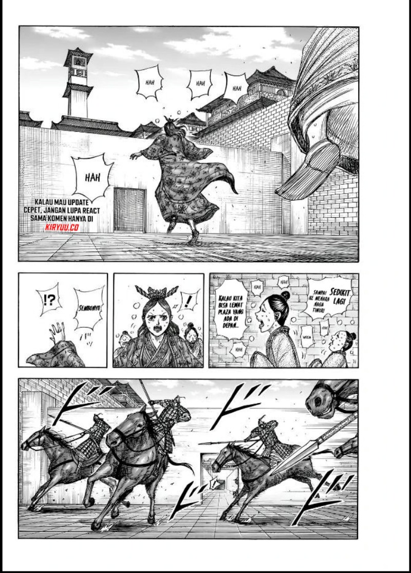 Kingdom Chapter 837 Gambar 5