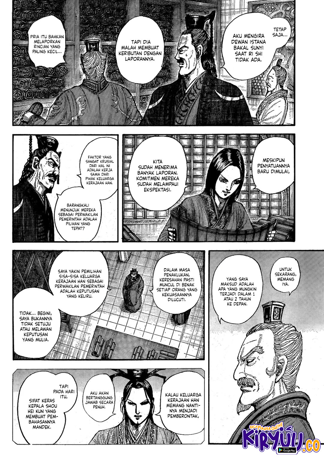 Kingdom Chapter 845 Gambar 5