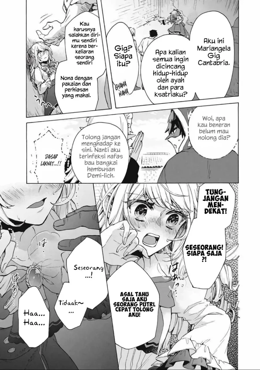 “Kukuku… He is the weakest of the Four Heavenly Monarchs.” I was dismissed from my job but somehow I became the master of a hero and a holy maiden. Chapter 13.1 Gambar 5