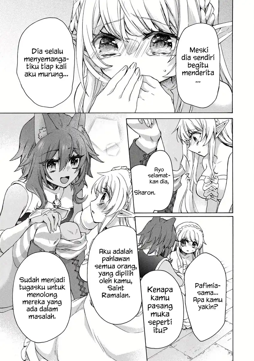 “Kukuku… He is the weakest of the Four Heavenly Monarchs.” I was dismissed from my job but somehow I became the master of a hero and a holy maiden. Chapter 14.1 Gambar 5