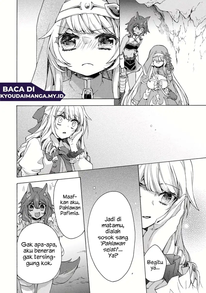 “Kukuku… He is the weakest of the Four Heavenly Monarchs.” I was dismissed from my job but somehow I became the master of a hero and a holy maiden. Chapter 14.2 Gambar 5