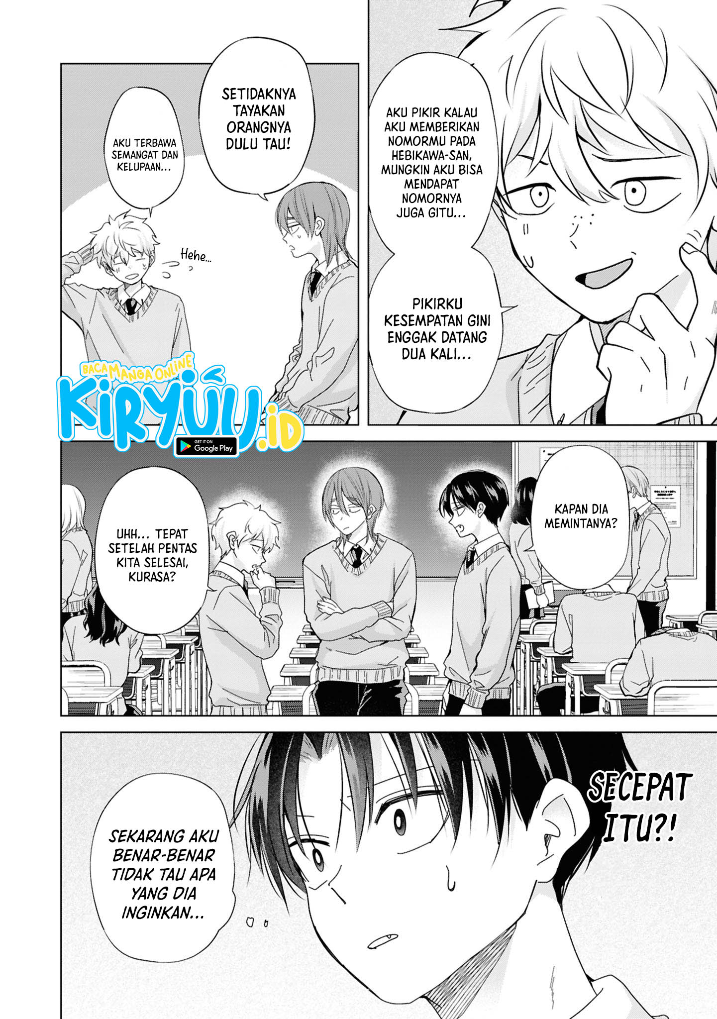 Kusunoki-san wa Koukou Debut ni Shippai shite Iru Chapter 42 Gambar 6
