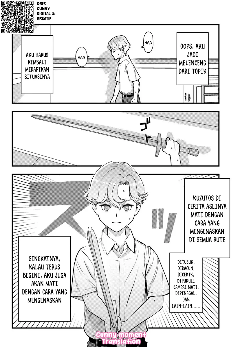 Kuzulesse Oblige - 18-kin Game Sekai no Kuzu Akuyaku ni Tensei Shiteshimatta Ore wa, Gensaku Chishiki no Chikara de Doushite mo Mob Jinsei wo Tsukami Toritai Chapter 2 Gambar 8