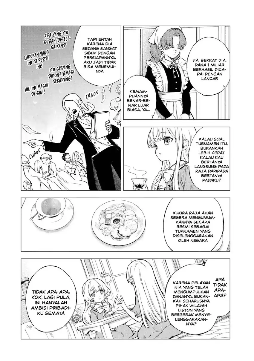 Kyouran Reijou Nia Liston – Byoujaku Reijou ni Tensei shita Kamigoroshi no Bujin no Karei Naru Musouroku Chapter 27 Gambar 9