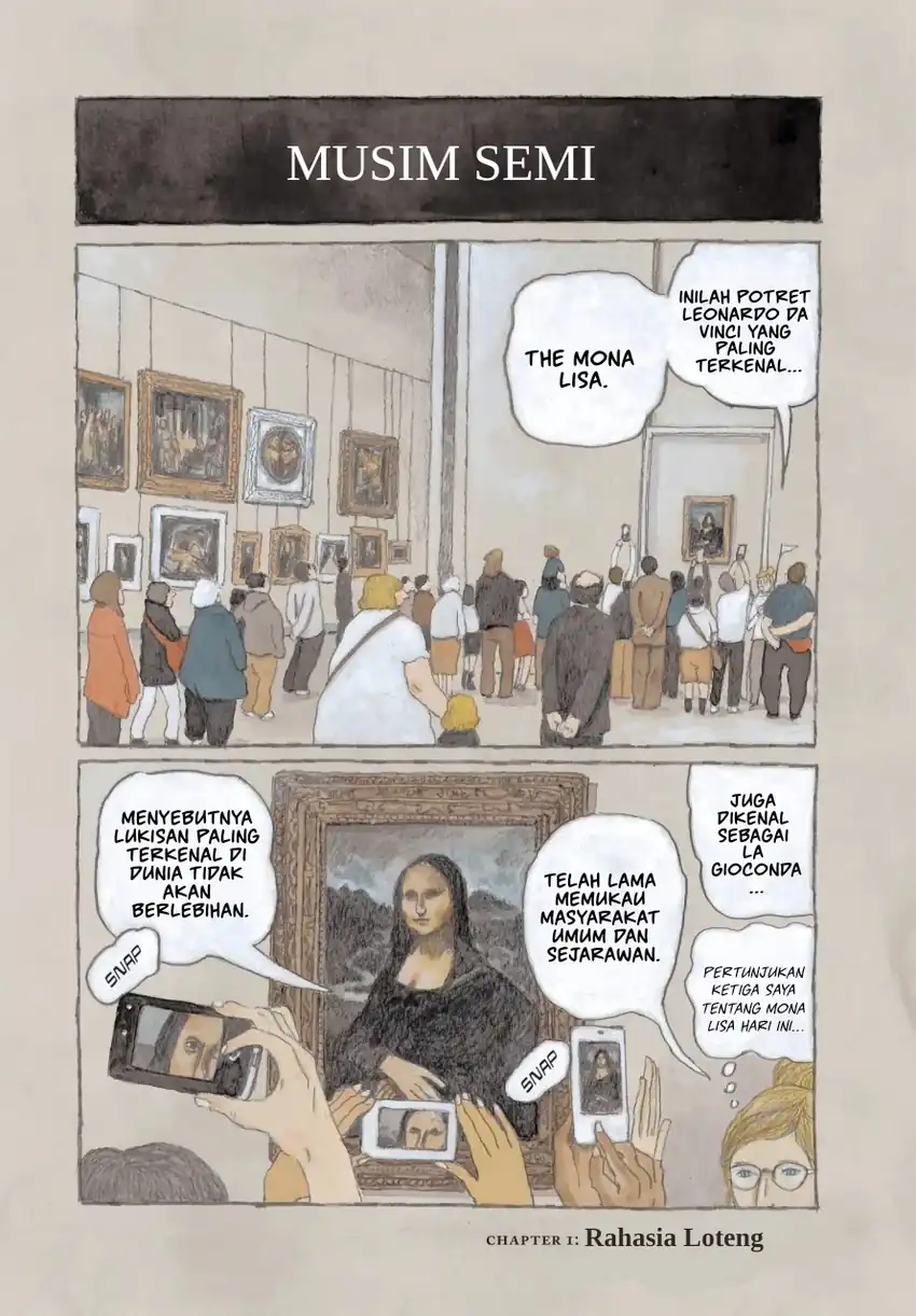 Louvre no Neko Chapter 1 Gambar 8