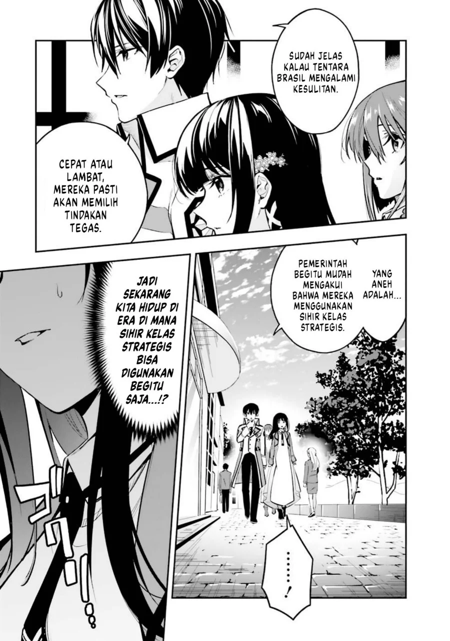Mahouka Koukou no Rettousei Douran no Joshou-hen Chapter 1 - Halaman 7