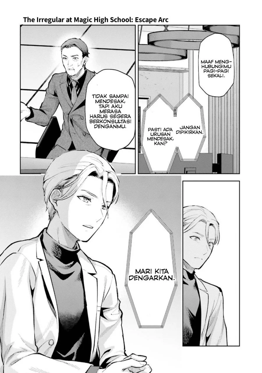 Mahouka Koukou no Rettousei Escape-hen Chapter 10 - Halaman 5