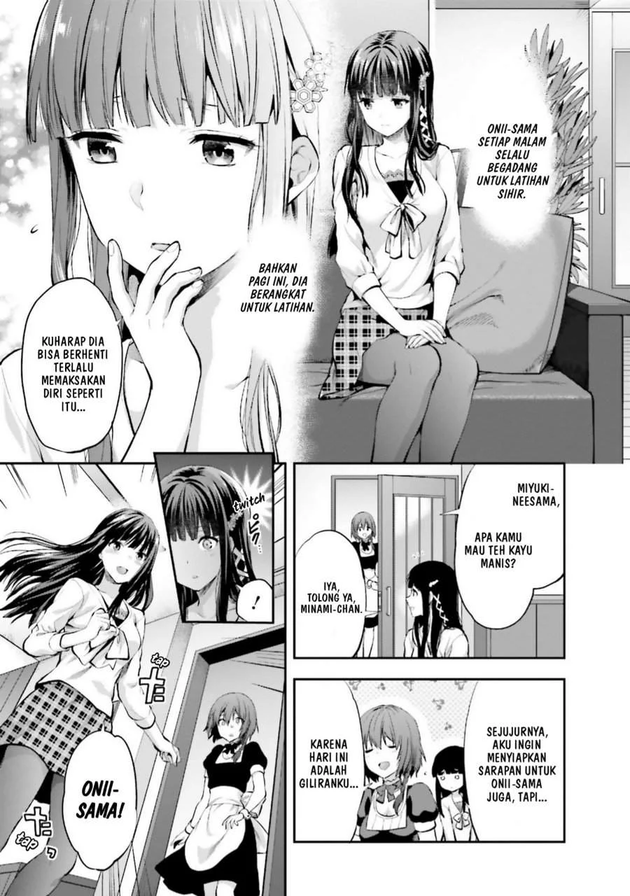 Mahouka Koukou no Rettousei Nama Koto Nairan-hen Chapter 1 - Halaman 8