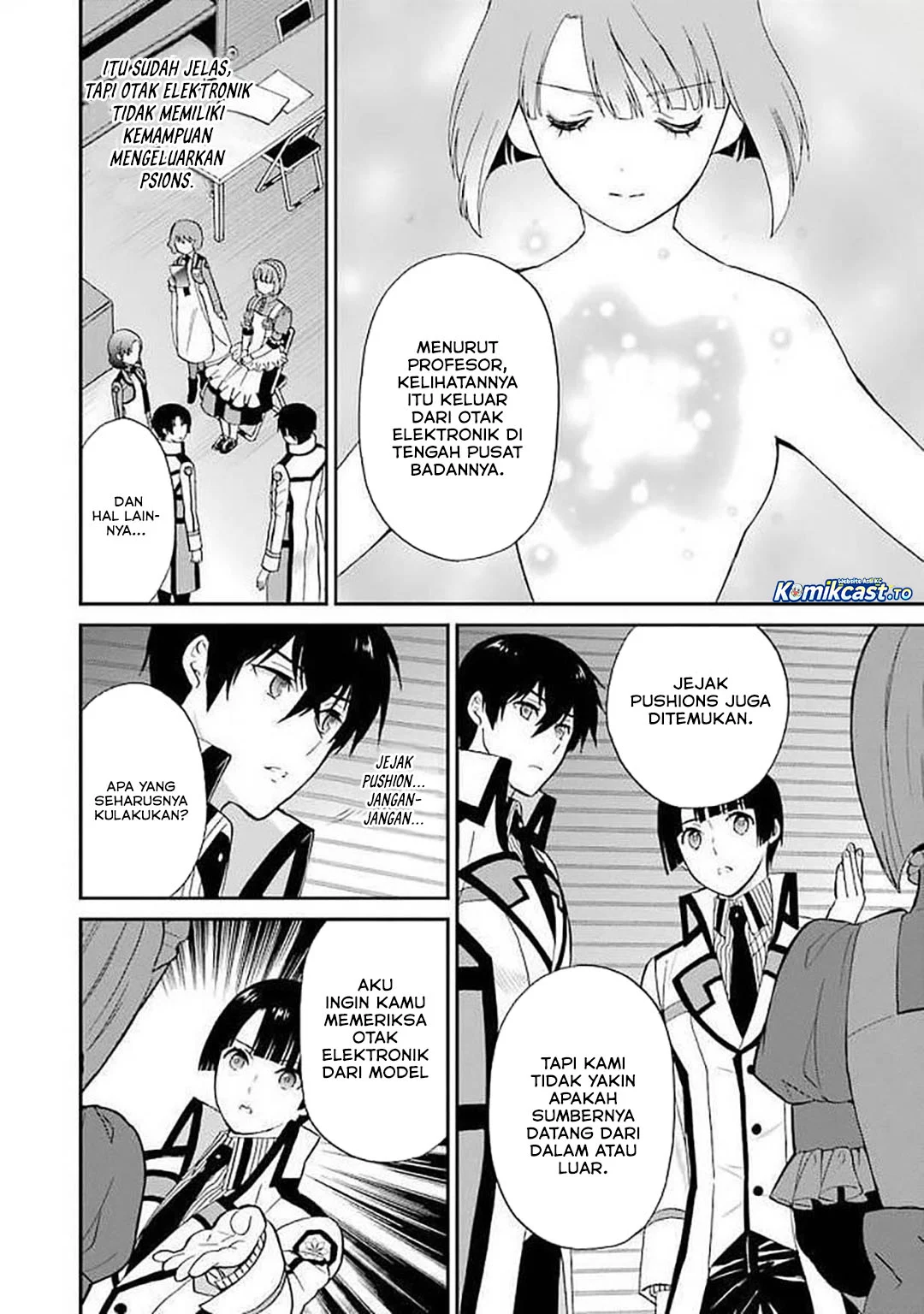 Mahouka Koukou no Rettousei – Raihousha-hen Chapter 22 Gambar 7