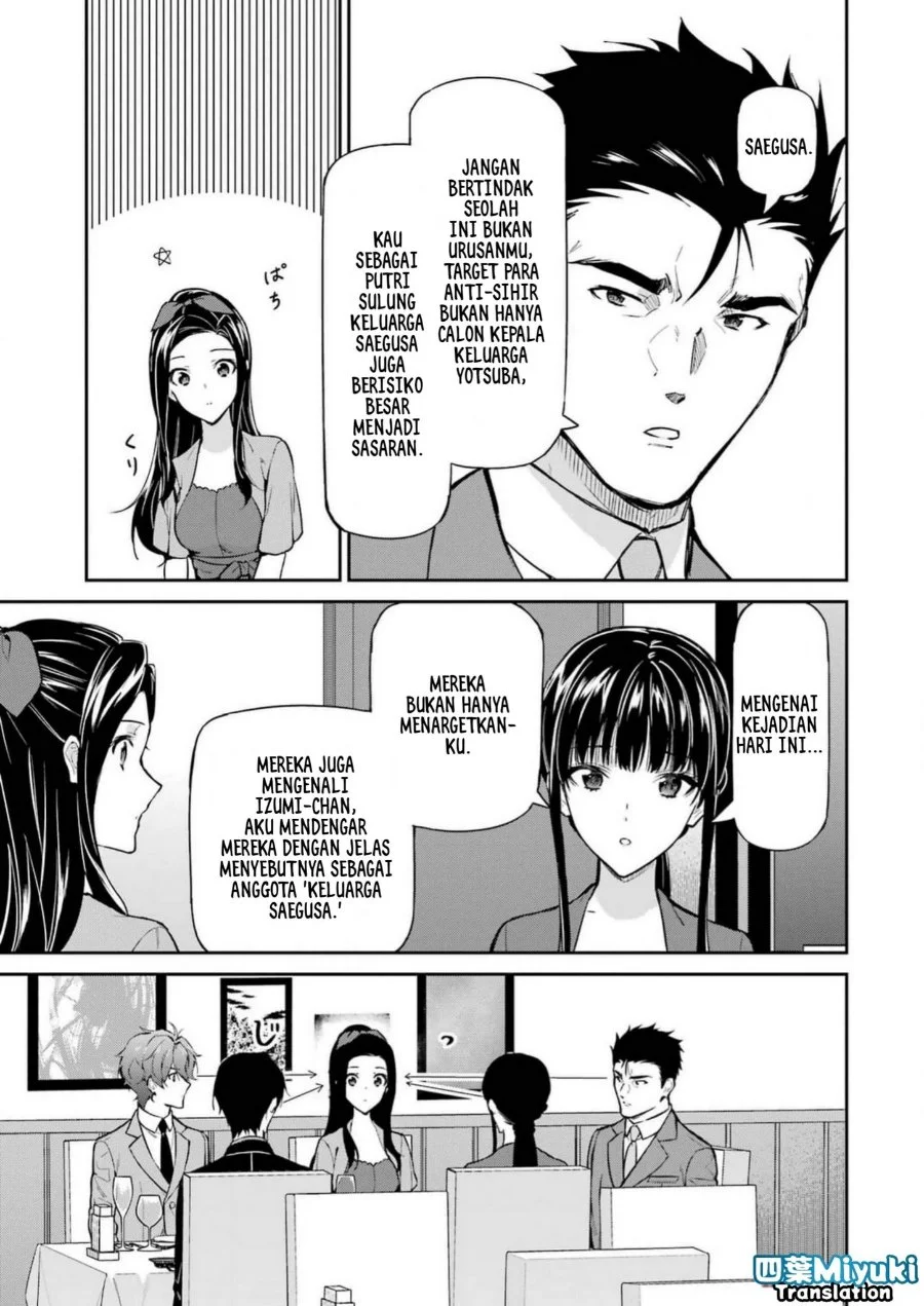 Mahouka Koukou no Rettousei Shizoku Kaigi-hen Chapter 40 - Halaman 8