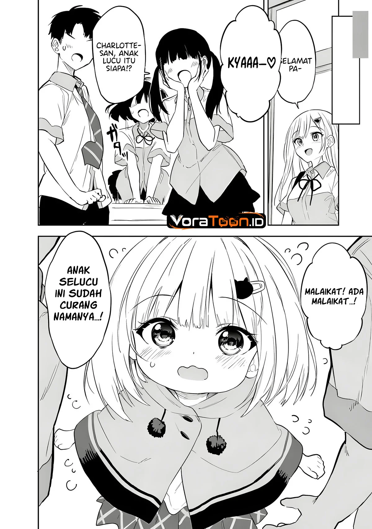 Maigo ni Natteita Youjo o Tasuketara, Otonari ni Sumu Bishoujo Ryuugakusei ga Ie ni Asobi ni Kuru You ni Natta Ken ni Tsuite Chapter 34 Gambar 7