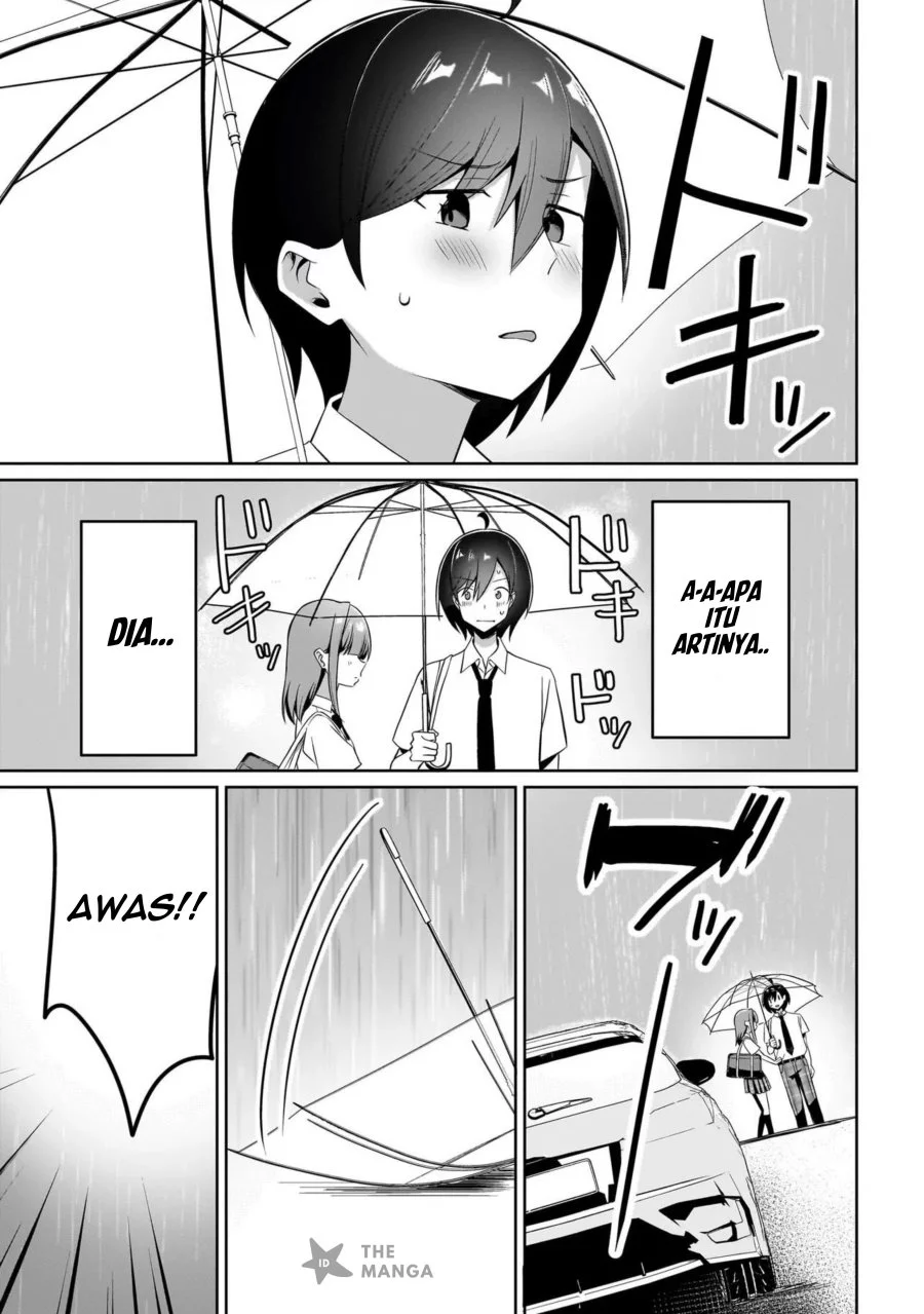 Maigo no Onnanoko o Ie Made Todoketara, Genkan kara Detekita no wa Gakunen Ichi no Bishoujo deshita Chapter 7.2 Gambar 5