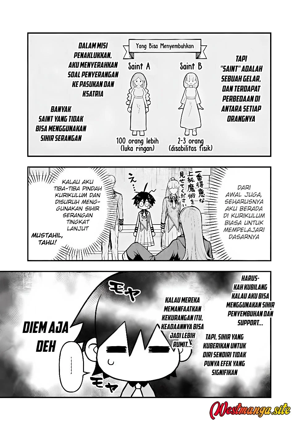 Maryokuryou Rekidai Saikyou na Tensei Seijo-sama no Gakuen Seikatsu wa Haran ni Michiafureteiru you desu Chapter 8 Gambar 7
