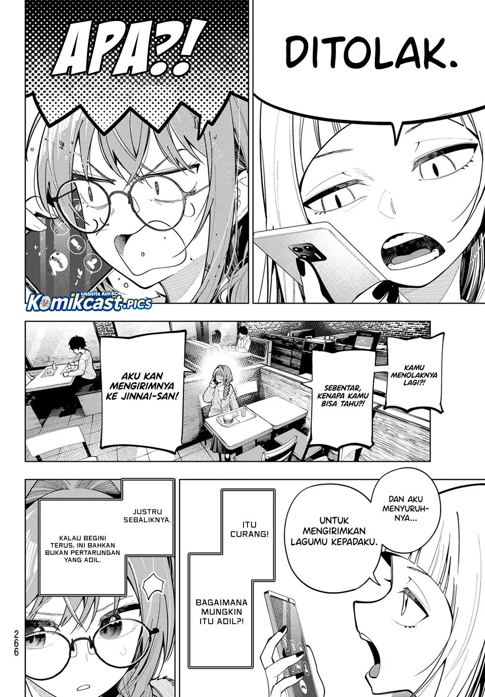 Mayonaka Heart Tune Chapter 101 Gambar 5