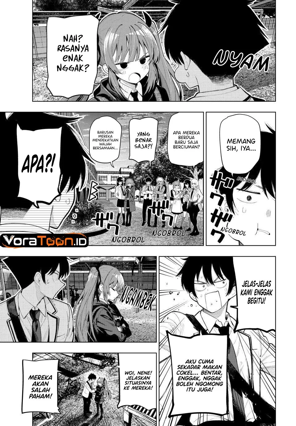Mayonaka Heart Tune Chapter 130 Gambar 6