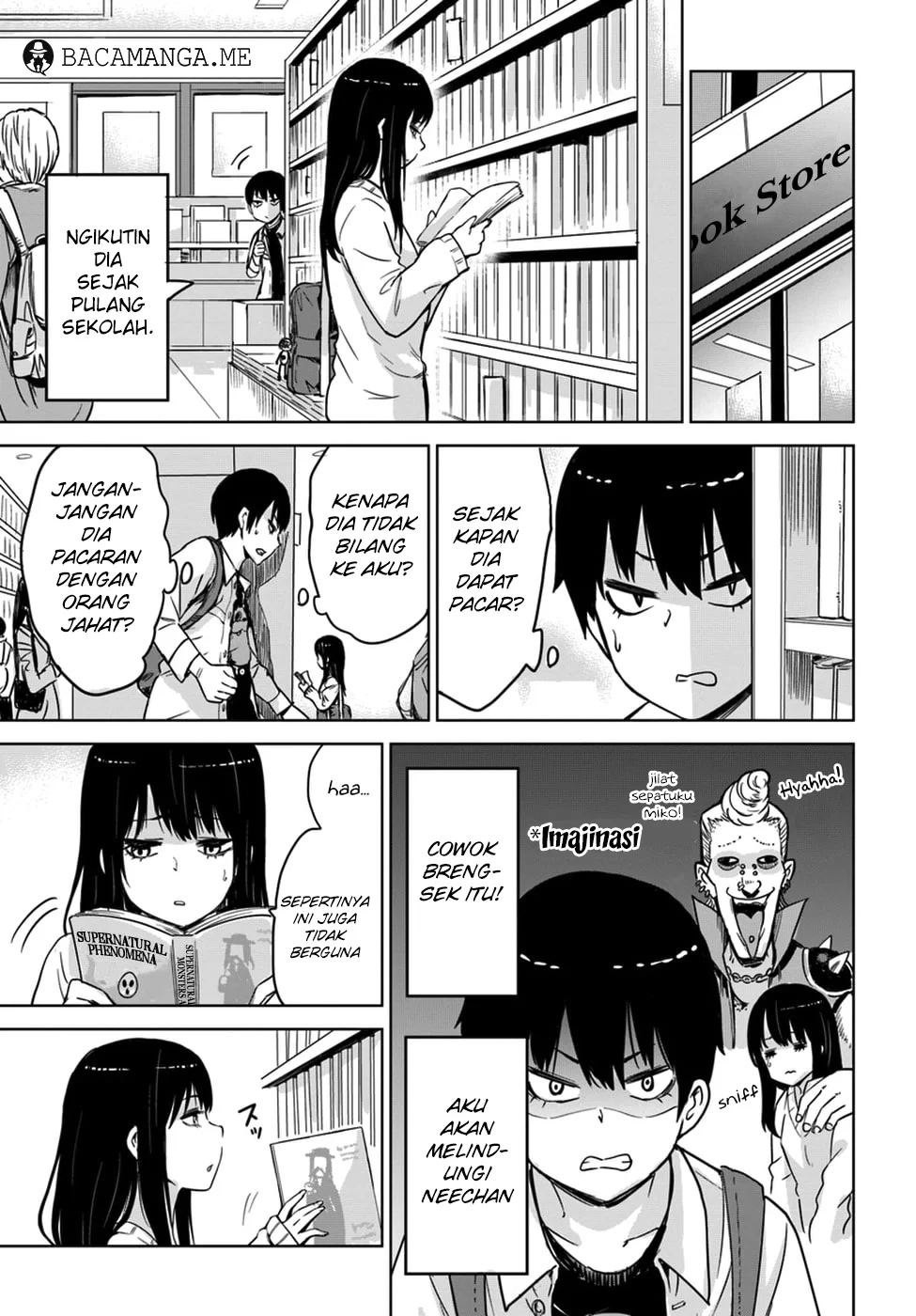 Mieruko-chan Chapter 7 Gambar 5