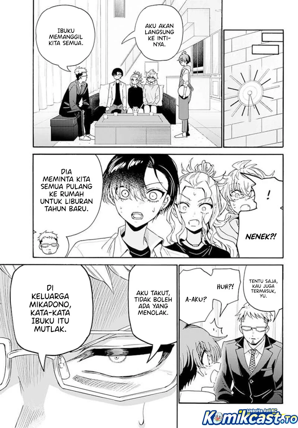 Mikadono Sanshimai wa Angai, Choroi Chapter 185 Gambar 5