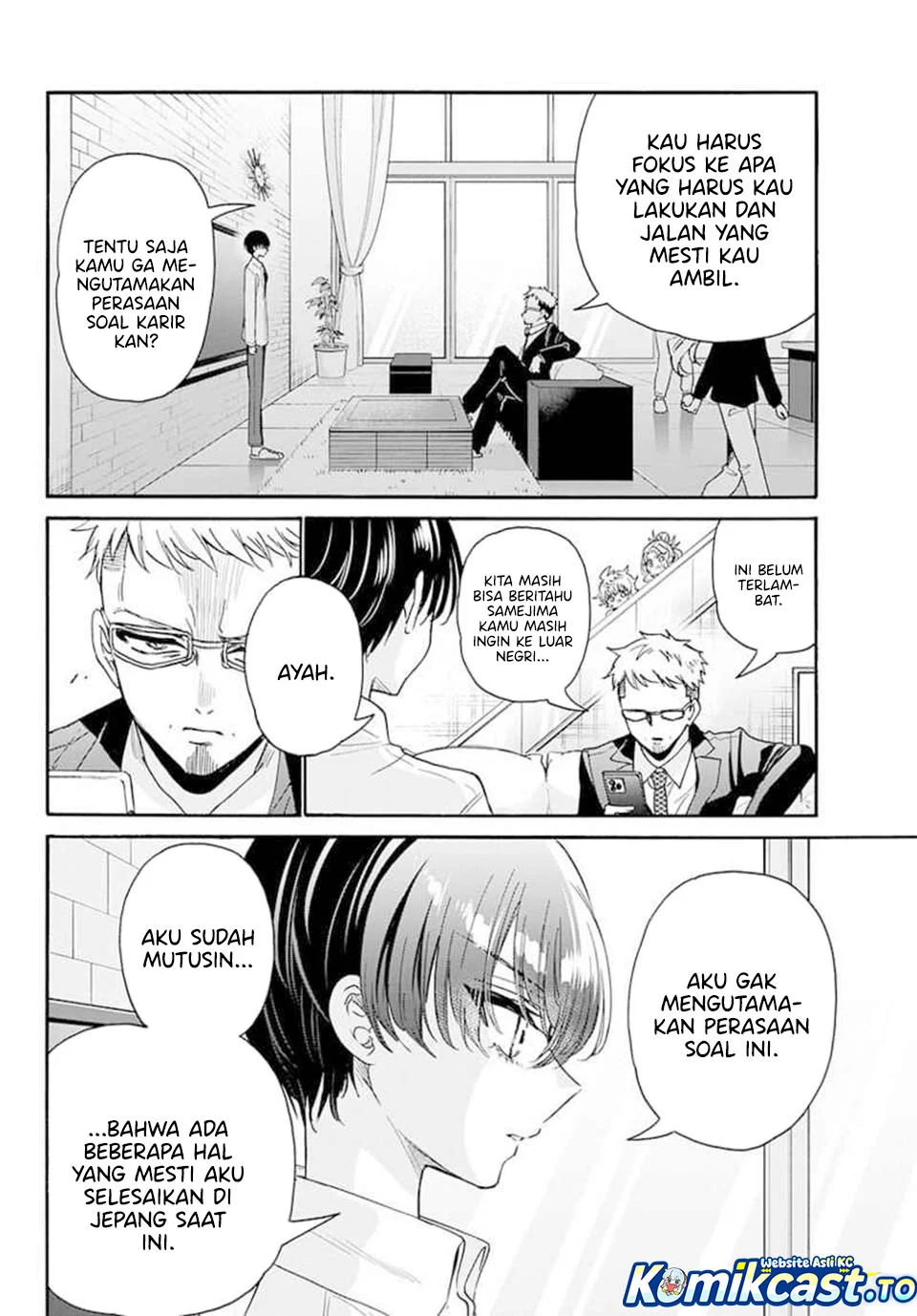 Mikadono Sanshimai wa Angai, Choroi Chapter 204 Gambar 5