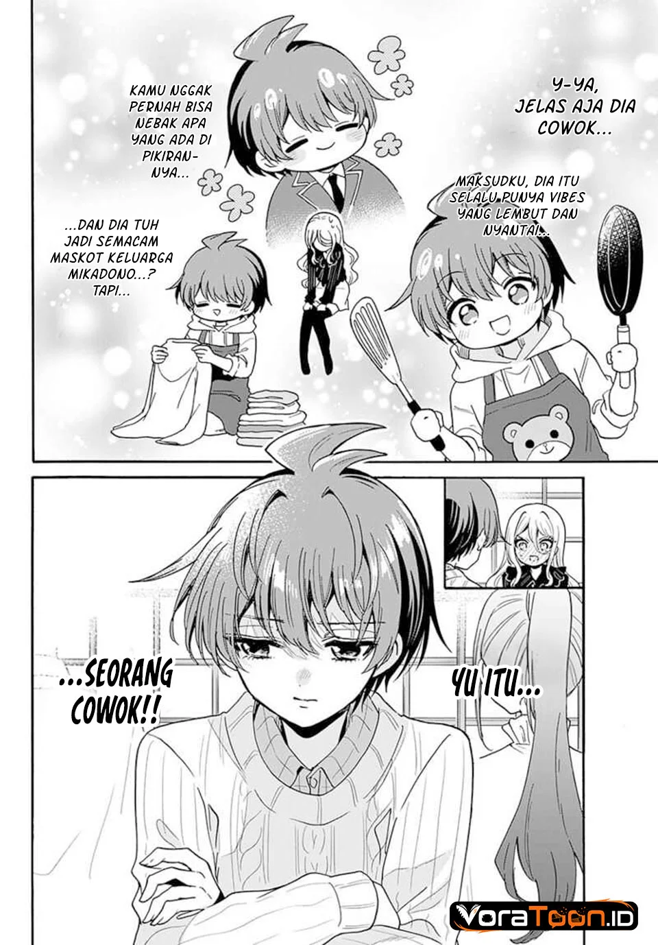 Mikadono Sanshimai wa Angai, Choroi Chapter 214 Gambar 5
