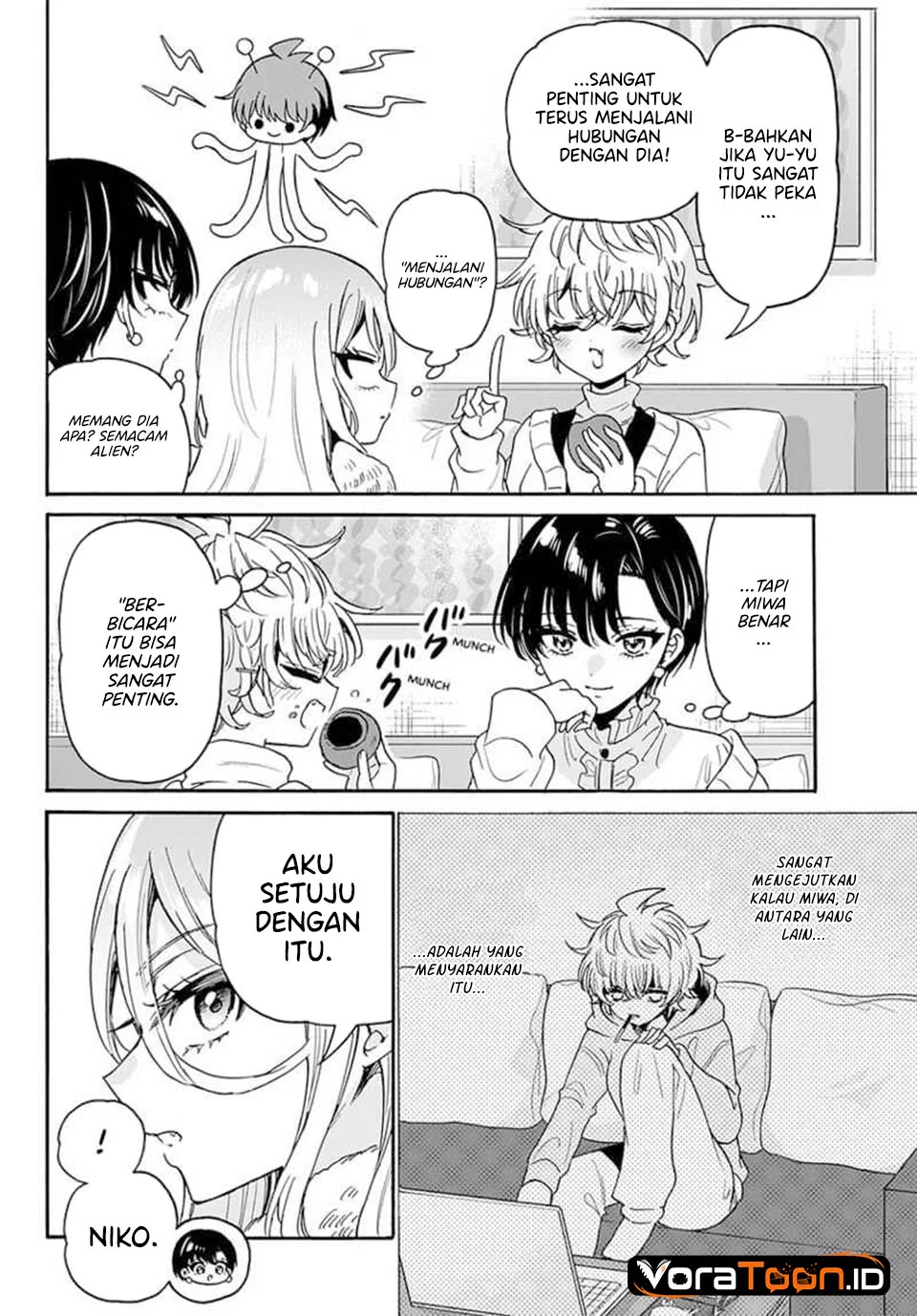 Mikadono Sanshimai wa Angai, Choroi Chapter 218 Gambar 5