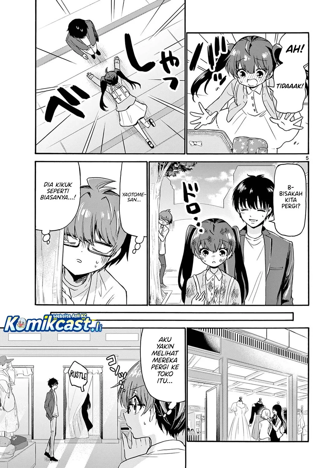 Mikadono Sanshimai wa Angai, Choroi Chapter 72 Gambar 5